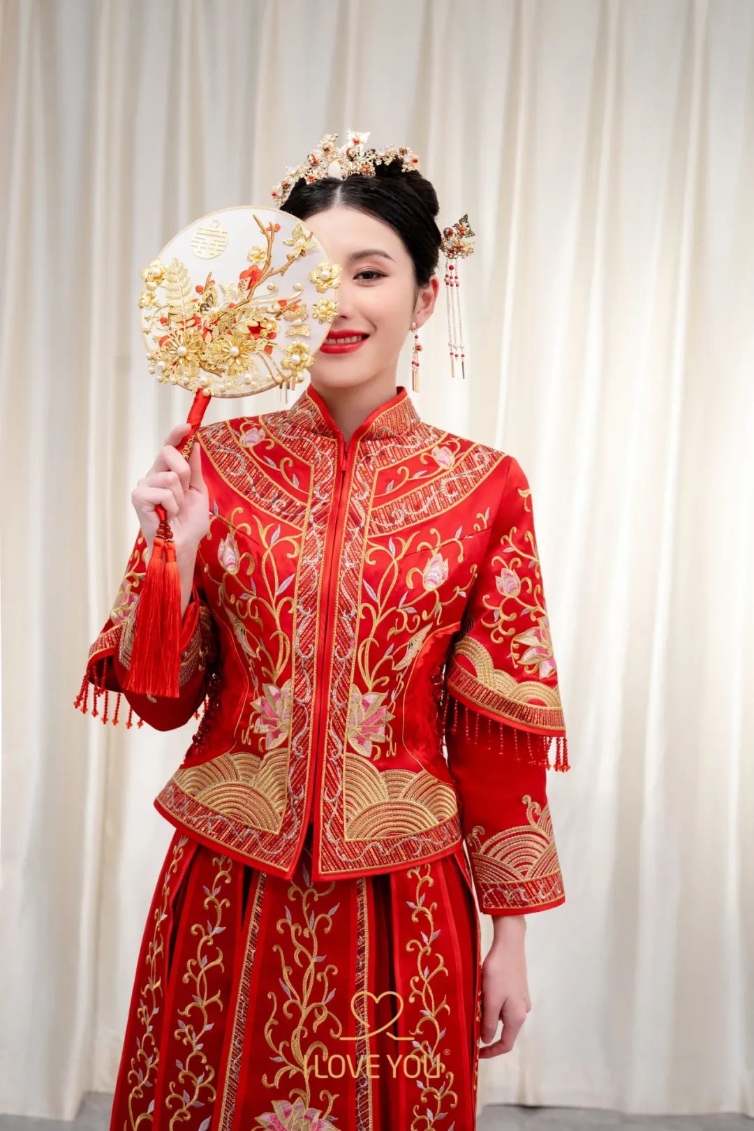 还有哪些好看的中式嫁衣,中式嫁衣惊艳瞬间