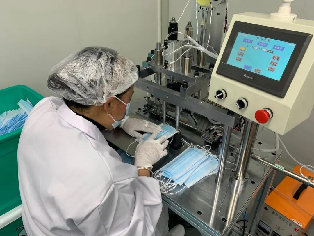 医用口罩厂投产,汶川阿坝州口罩