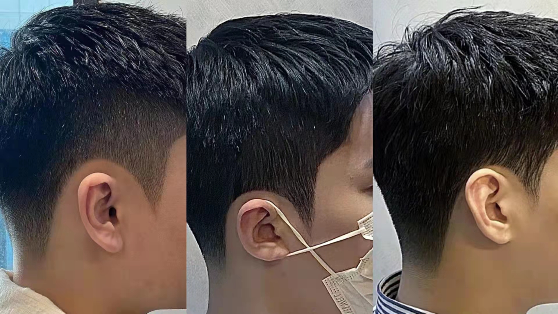 适合个子高头尖易打理的发型,发质硬适合剪寸头吗