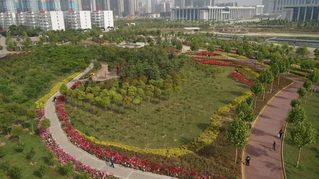 中国最美绿道全景,环城生态公园环线100公里一级绿道