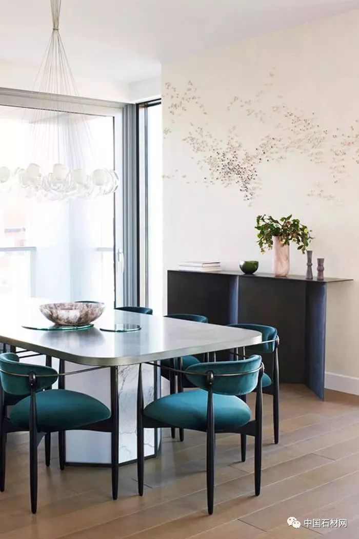 米黄色大理石小块装饰效果,灰色大理石装饰给人的感觉