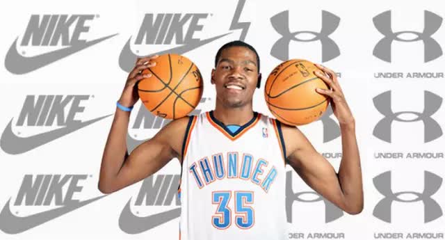 安德玛对比阿迪达斯耐克,击败阿迪成为第一品牌