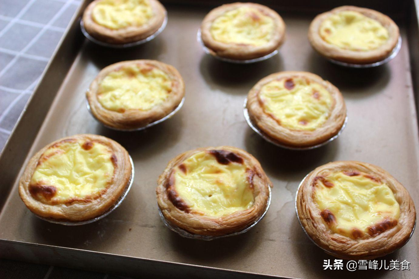 12个正宗蛋挞液的配方,蛋挞液正宗配方小视频