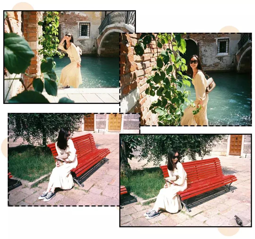 倪妮牛仔背带裙,倪妮穿黑色鱼尾裙