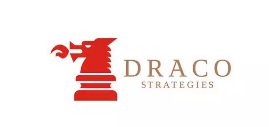 以龙为元素的logo图片,龙logo极简设计