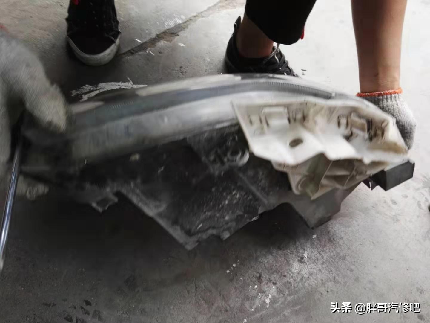 大灯散光不聚光自制透镜,大灯散光且亮度太低