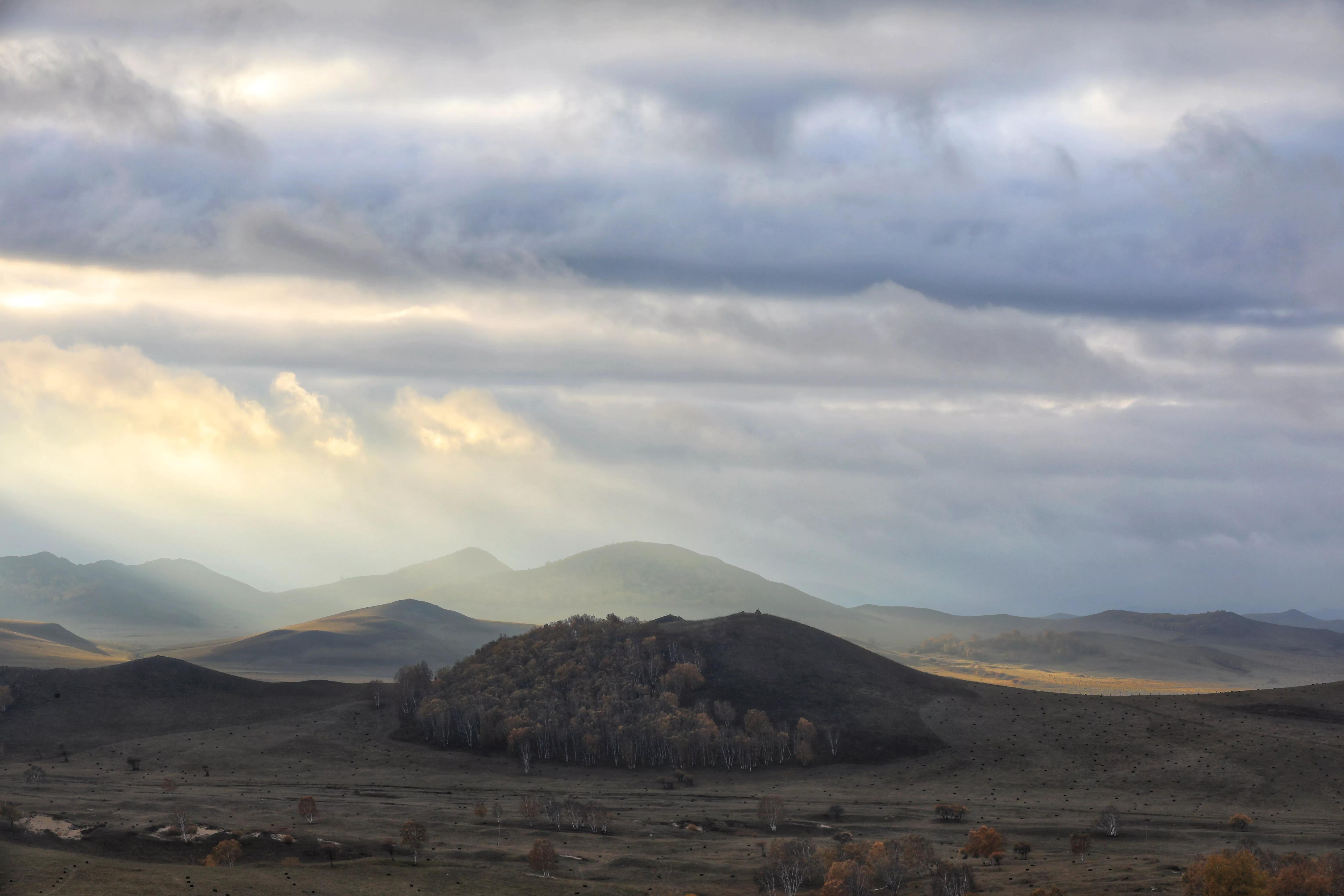 坝上秋色草原,坝上草原游记作文
