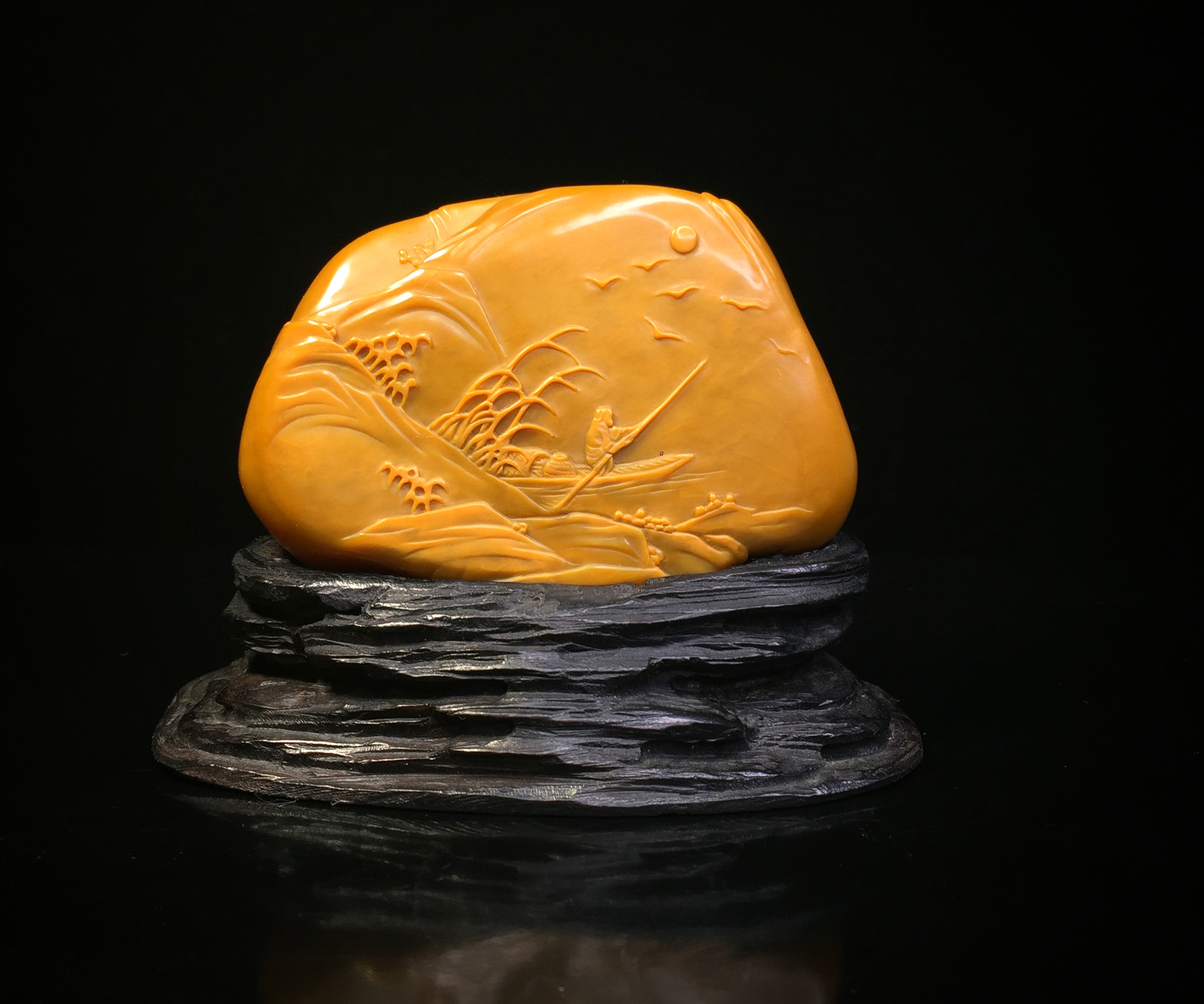 寿山石和老挝田黄精华,寿山石老挝北部田黄