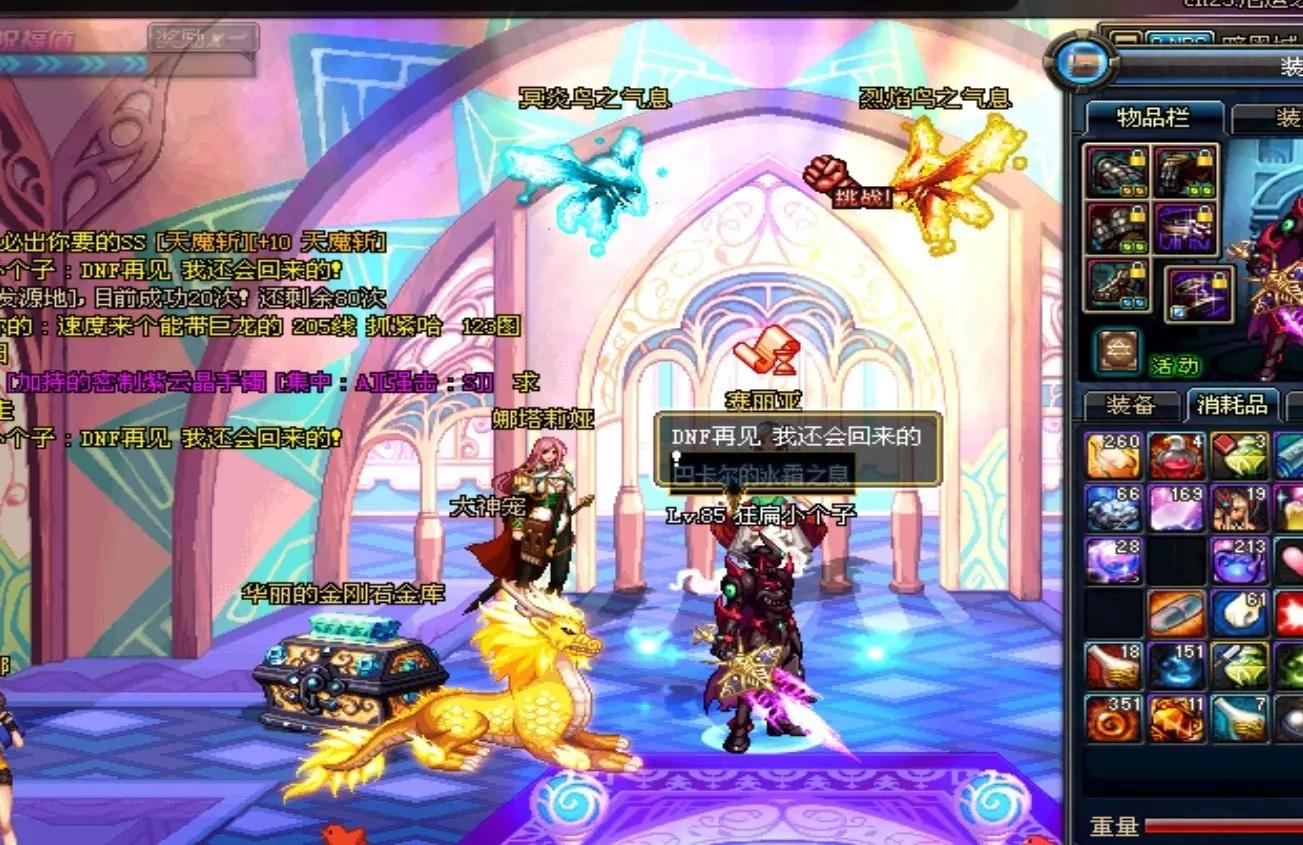 带你回忆曾经的dnf,dnf那些年陪伴我的伙伴