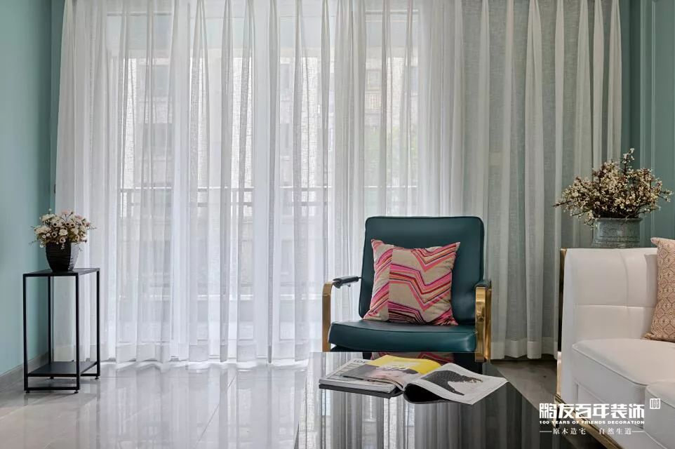 鹏友的•宅［拾壹］全案25.68W，104㎡轻奢美式—中铁.万国城