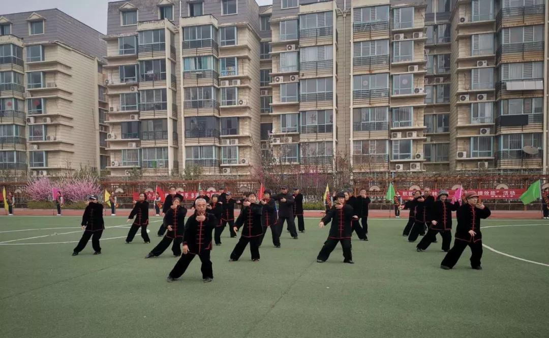 太极拳校园活动,邯郸太极进校园