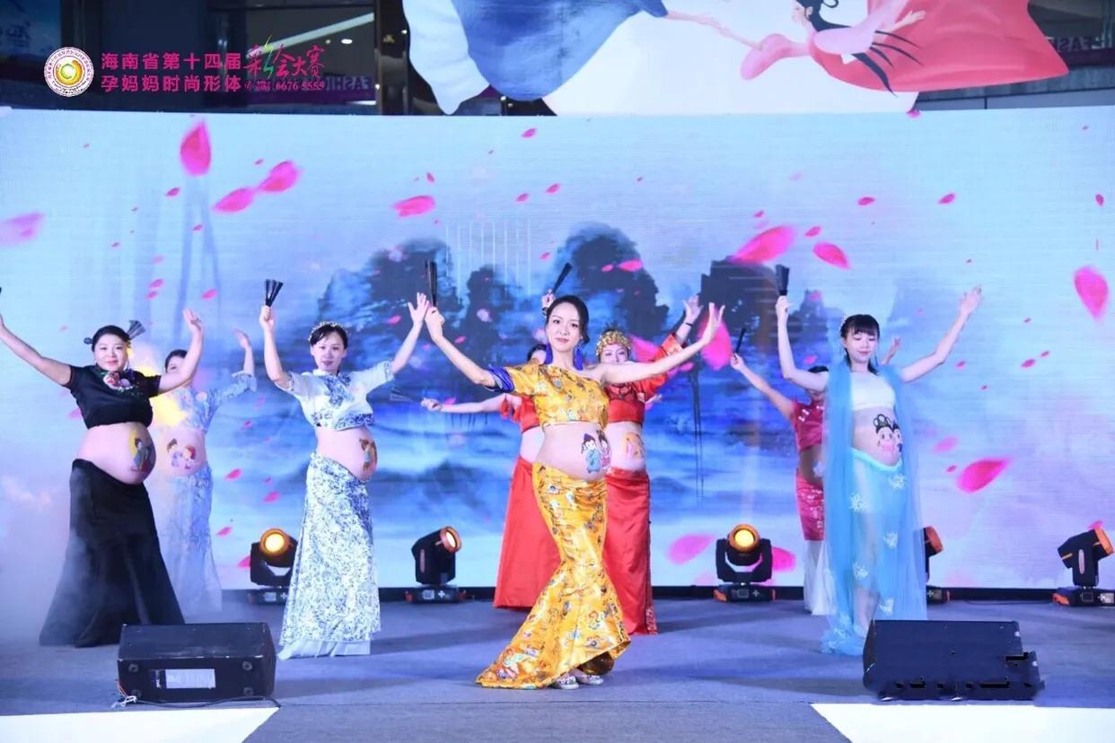 祝贺!尹媛媛勇夺孕妈彩绘大赛桂冠,将10000元大奖收入囊中