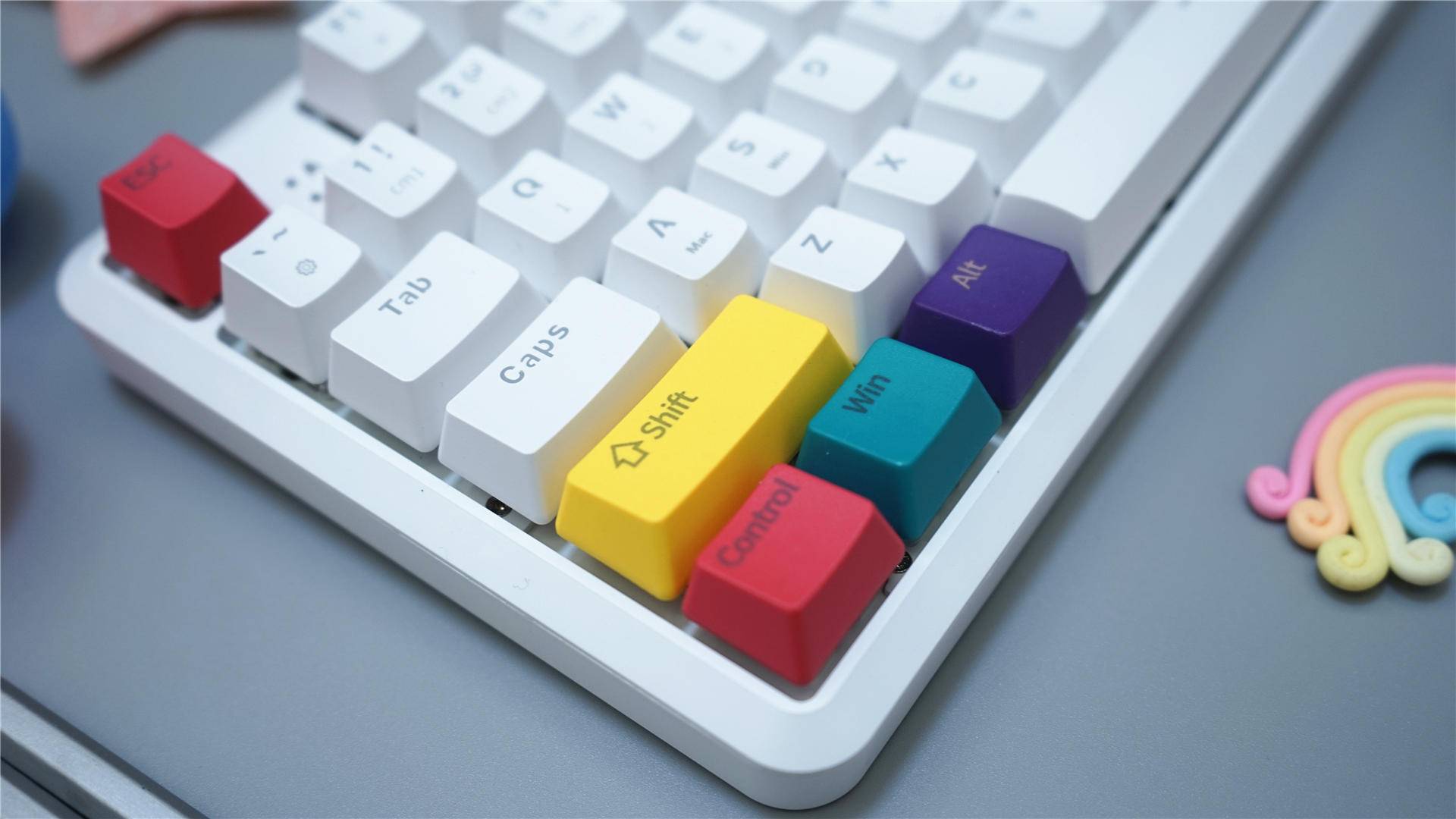 黑爵K870T机械键盘,ajazz黑爵k870tmacbook