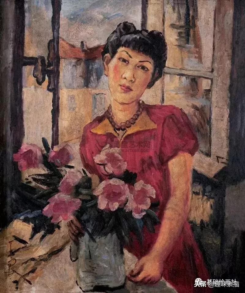 *楼青**女子画了一幅油画，遭到众人嫌弃，现在一幅作品卖1021万