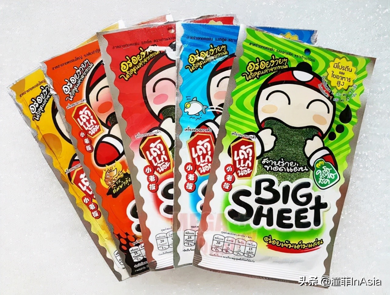 泰国711里的商品,泰国711热卖