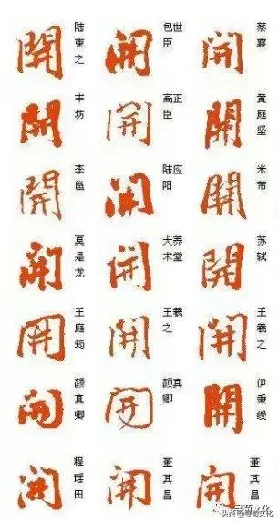 开字艺术,姓氏文化与汉字文化