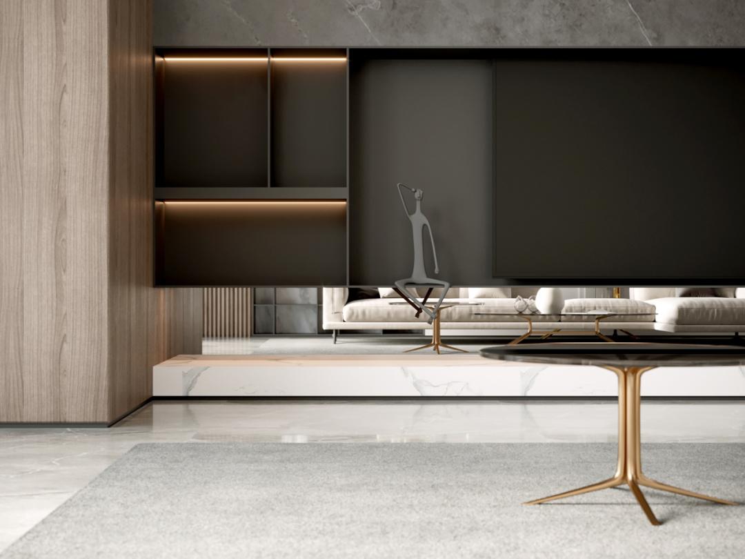 成都华润金悦湾212大平层设计案例,成都华润金悦湾样板房