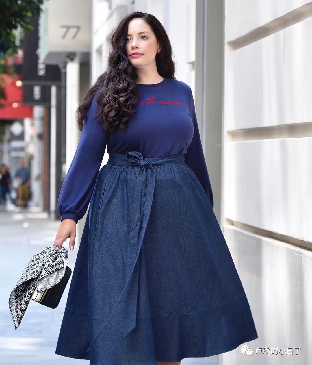 微胖遮肉显瘦,胖妹子看过来教你一招显瘦又百搭