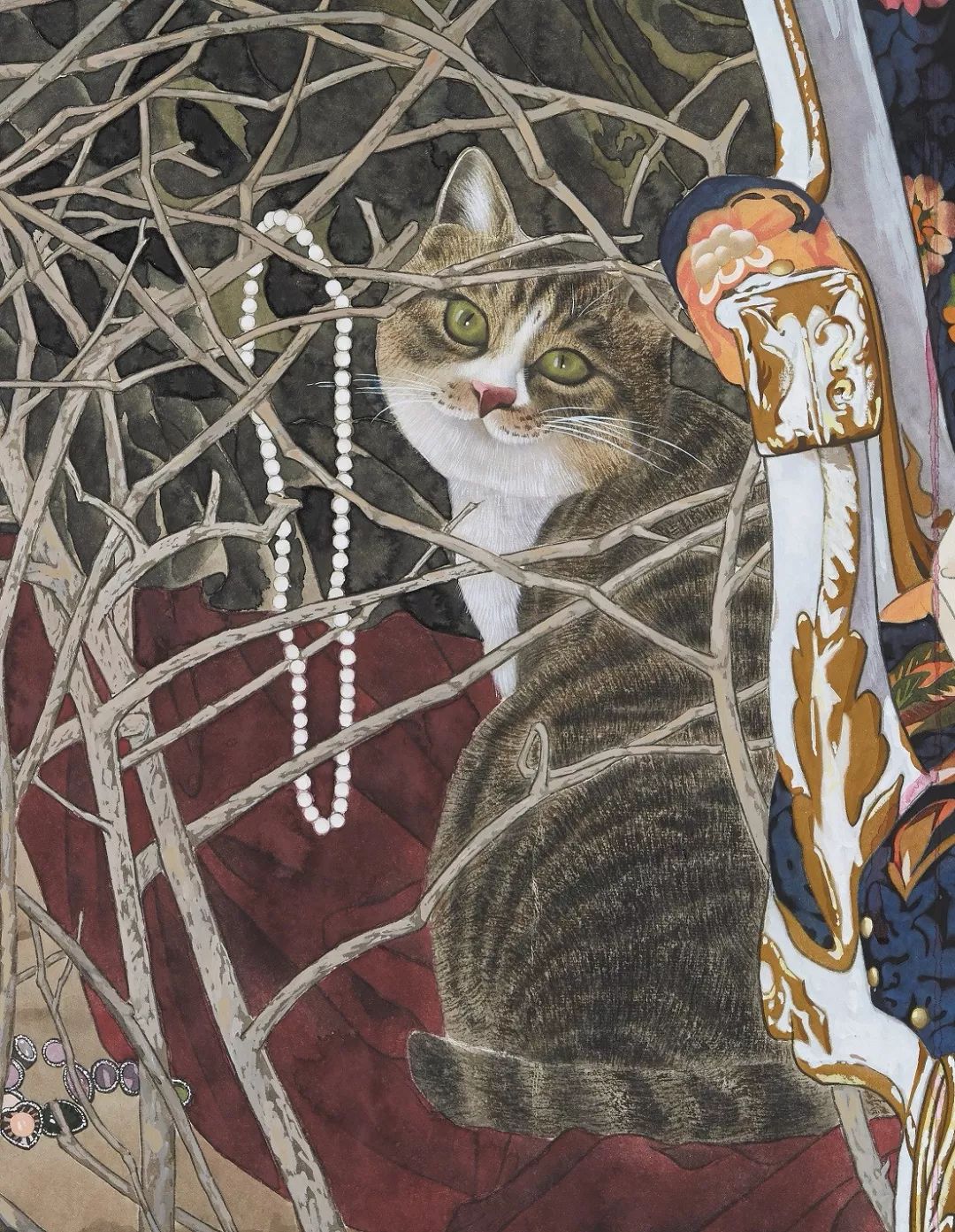 从一岁到七岁画画,从七岁到八岁画的画