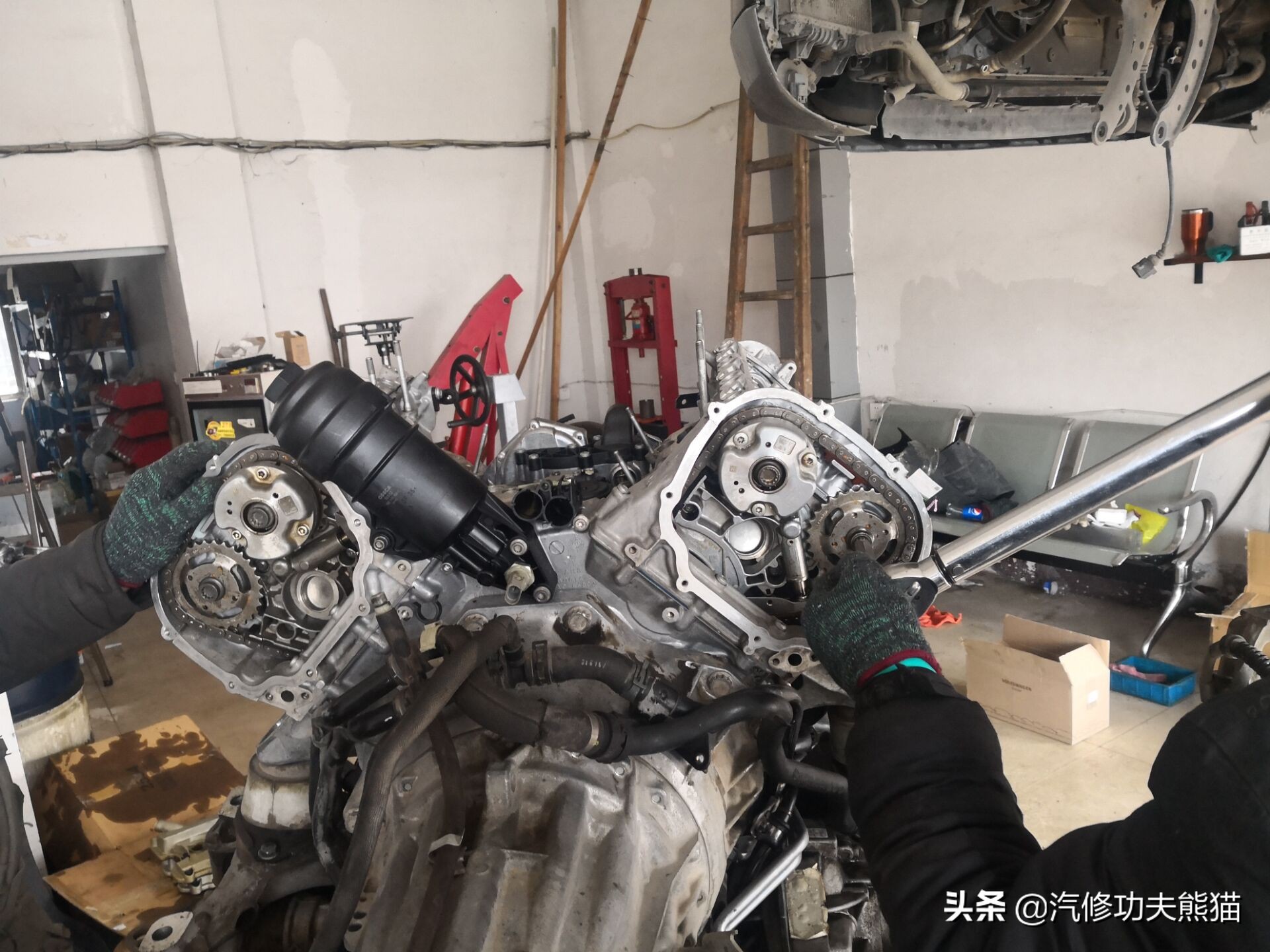 只因修烧机油却被人修到残废！4S拒修！一台奥迪Q7的重生路