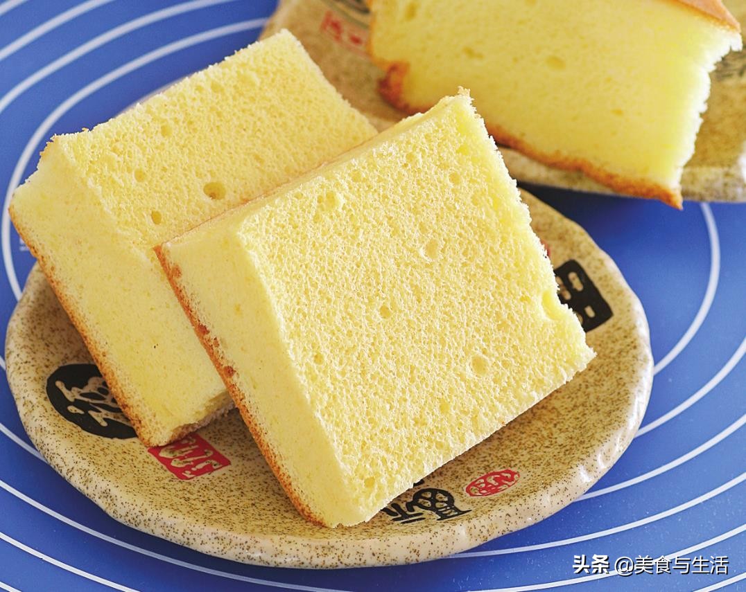 做法简单口感松软绵密的海绵蛋糕,不会融化的蛋糕简单又好吃又漂亮