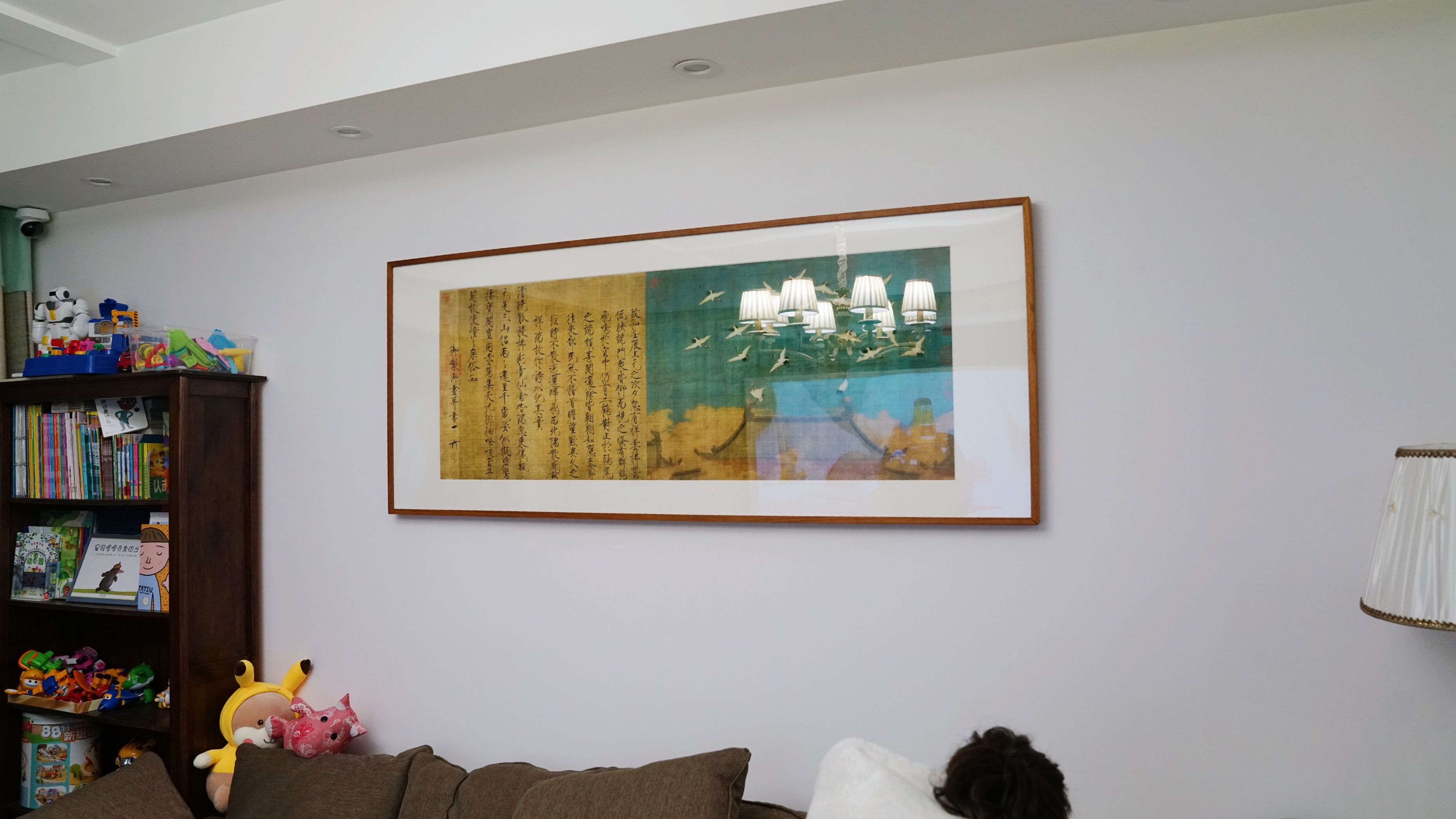 宋徽宗瑞鹤图复刻有框纯图,宋徽宗的瑞鹤图能卖多少钱