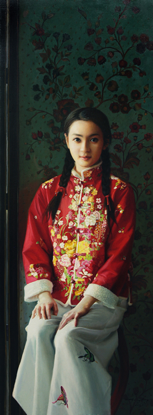 王东升画家,赵开坤人物油画作品欣赏