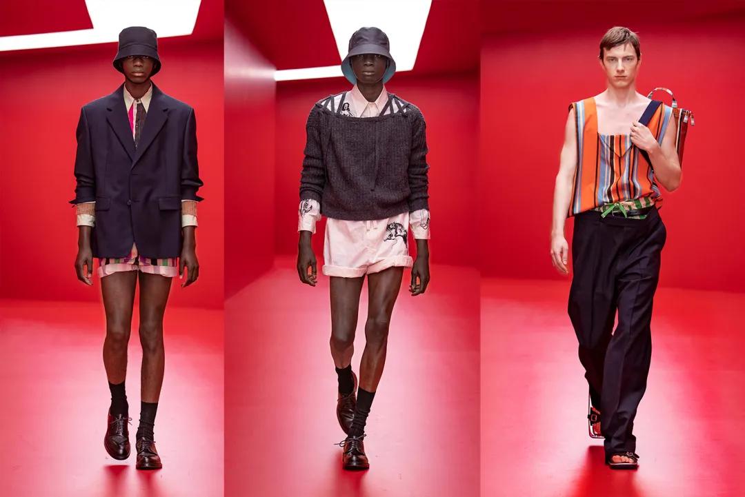 prada2024秋冬男装时装秀,prada2020春夏男装大秀