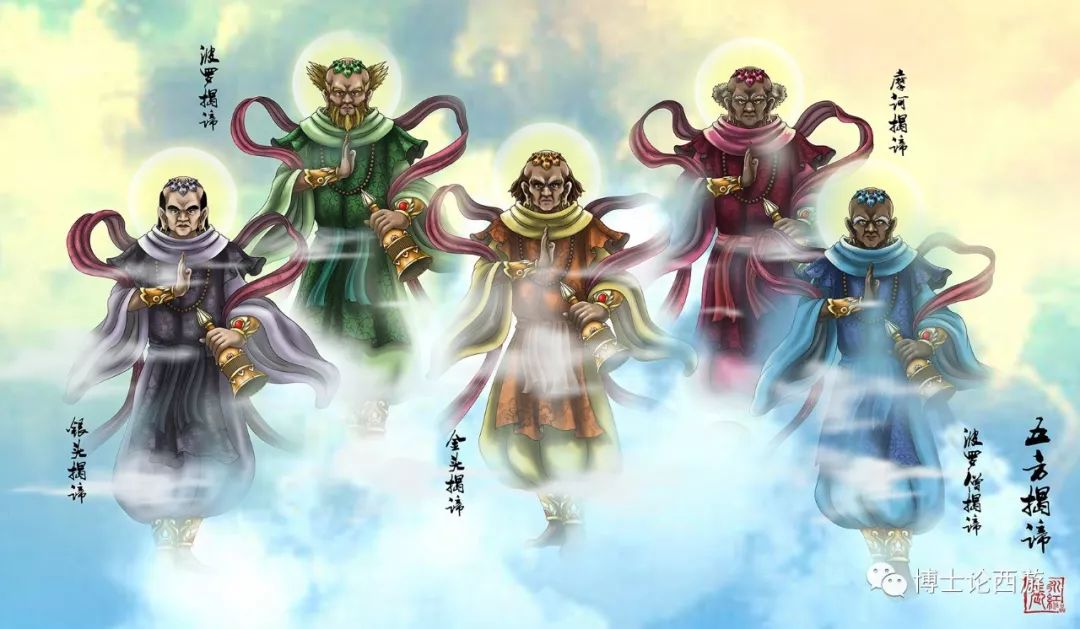 五方揭谛四值功曹保护唐僧,五方揭谛六丁六甲实力
