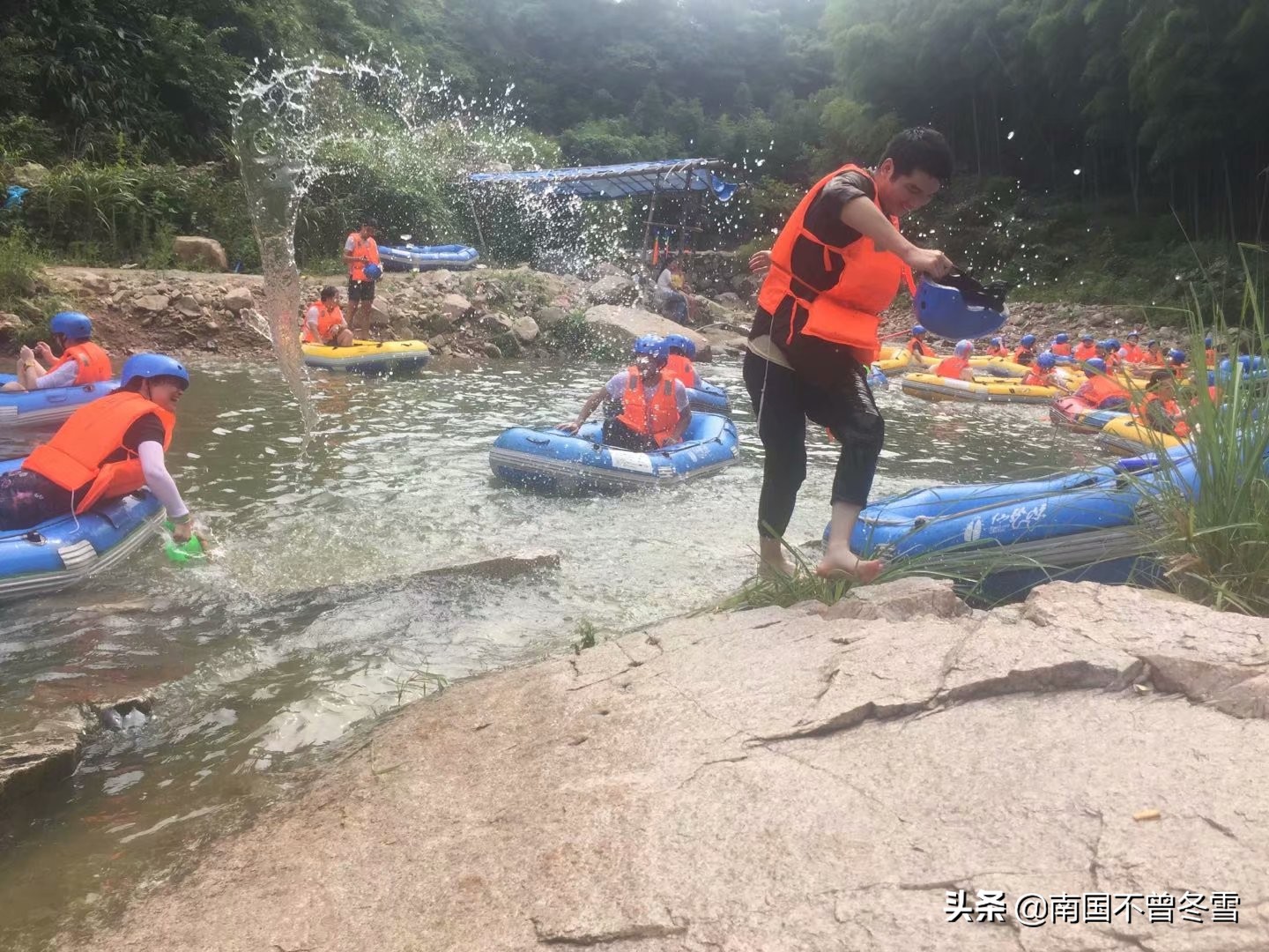 浙北峡谷漂流视频,浙北大峡谷漂流刺激吗