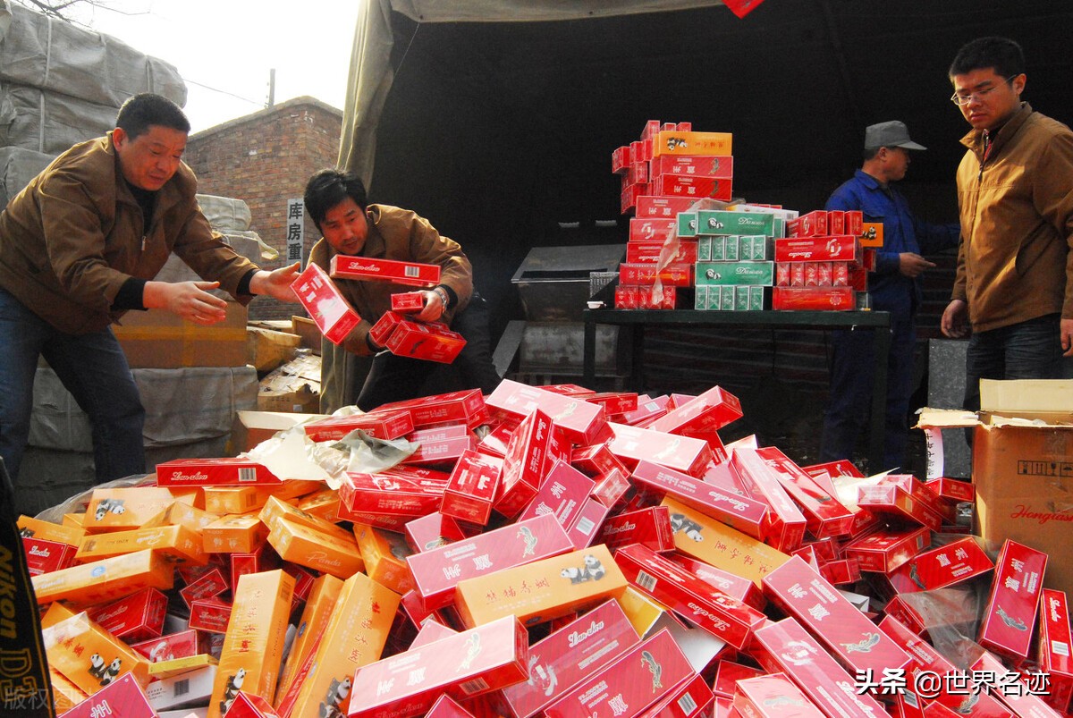 假烟造得最牛的地方,假烟做得比真烟还厉害的地方