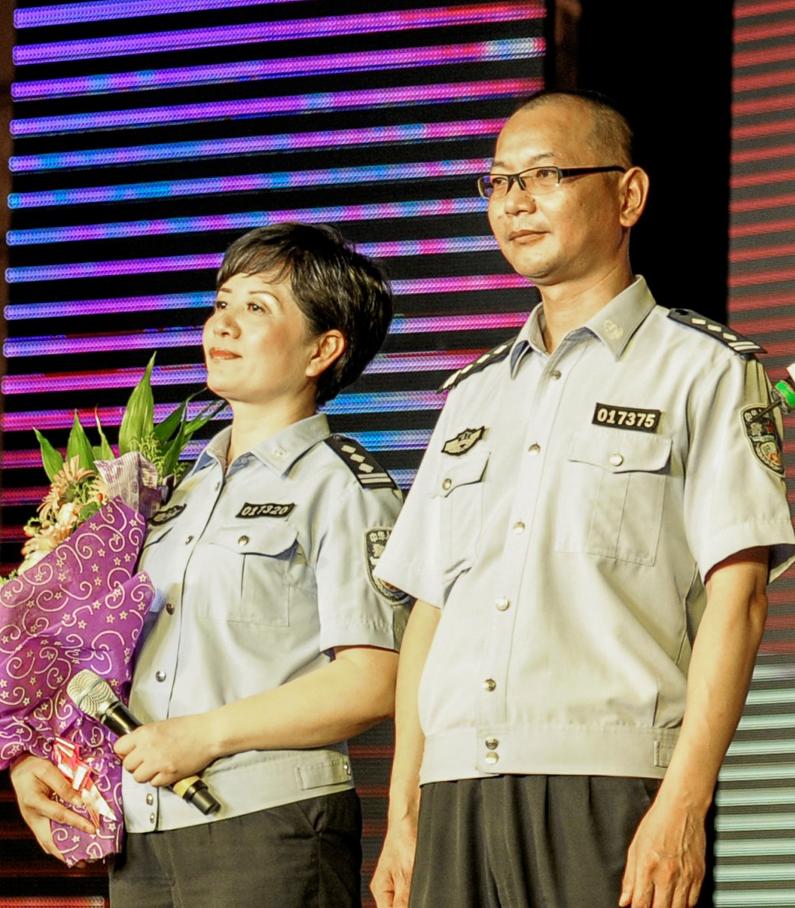 20年的交警,20年警花