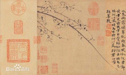 王冕画荷花内容概括,王冕画梅