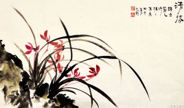 夏天跟兰花有关的诗句,春日兰花开放的诗句