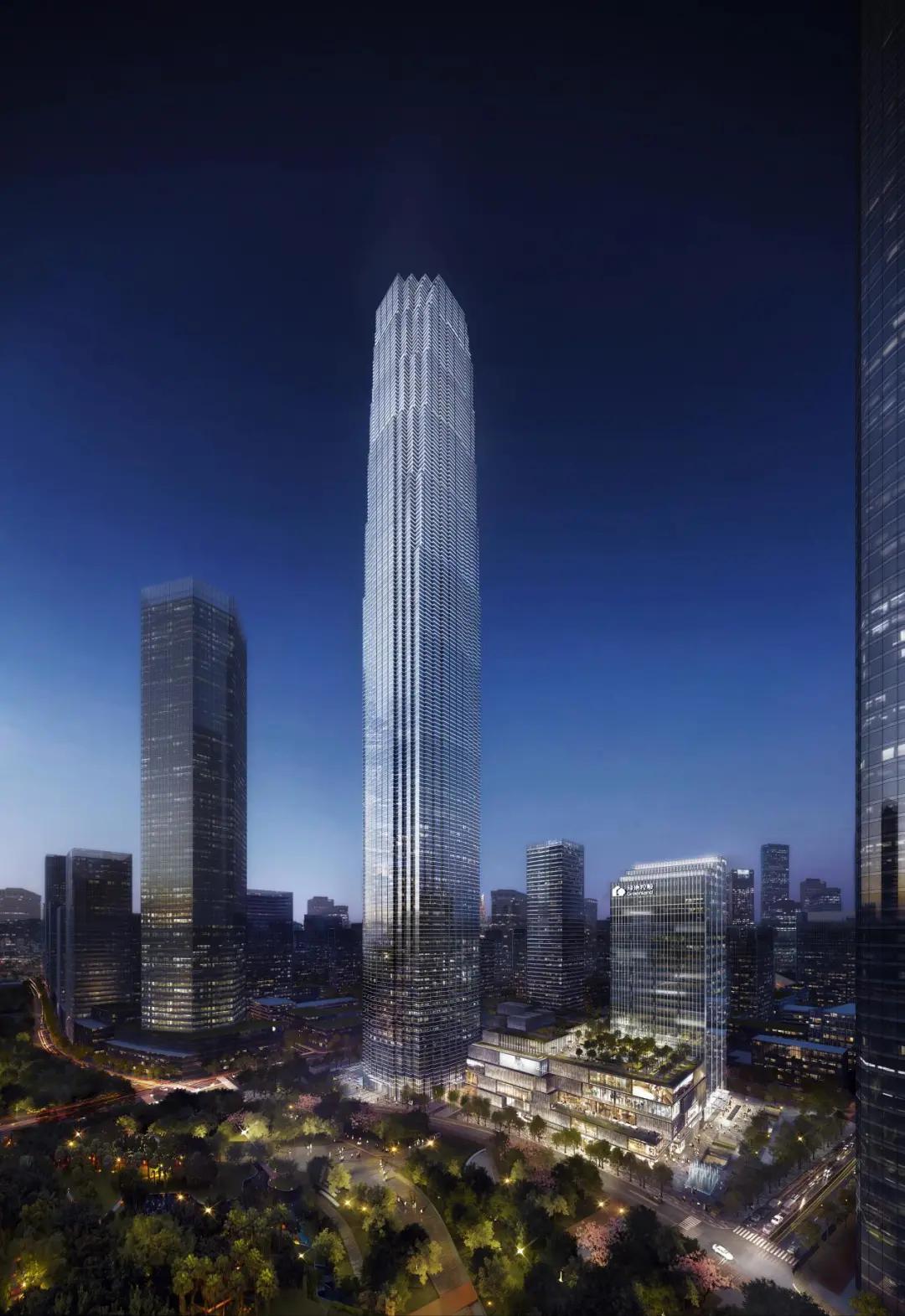 山东第一高楼济南绿地中心,山东国际金融中心效果图