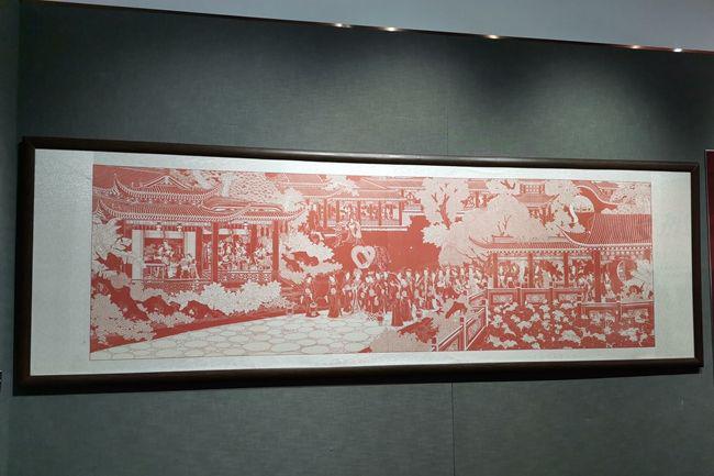 中国剪纸立体剪纸作品,传统剪纸现代剪纸