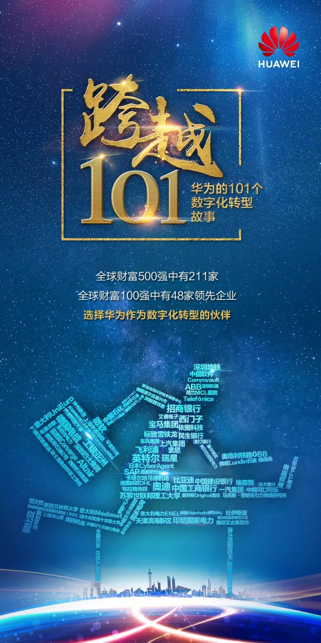 华为的跨越101来了，你会不会联想到101的杨超越？