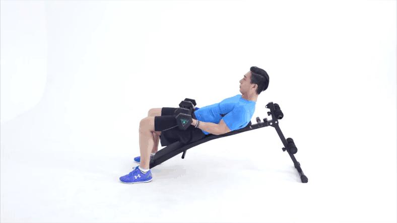 哑铃动作简单高效,哑铃简单有效动作