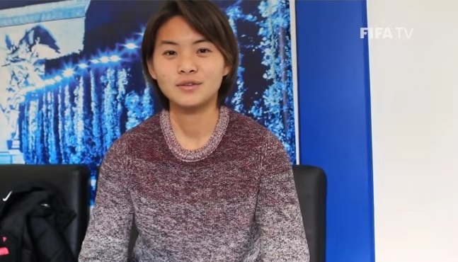 王霜可爱视频,中国女足王霜帅气视频