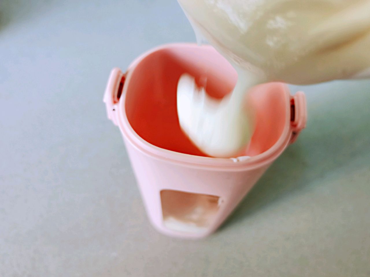 芒果猕猴桃奶昔,芒果猕猴桃燕麦奶昔