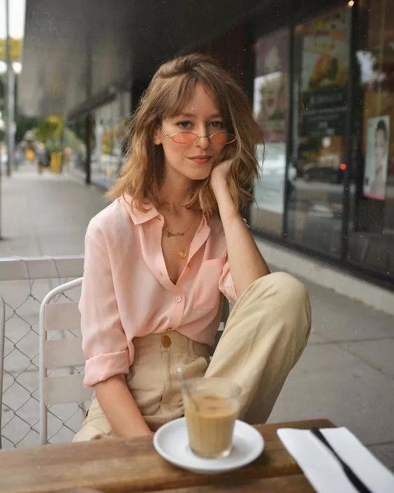 可盐可甜短发女生超a系穿搭,韩系风可盐可甜短发超美造型