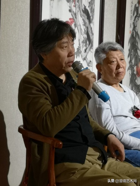 “澄怀循道—大土三阳中国画学术邀请展”在兰州荣宝轩艺术馆开幕