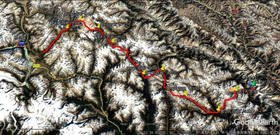 徒步新藏线什么时候开始,川藏线十大徒步路线