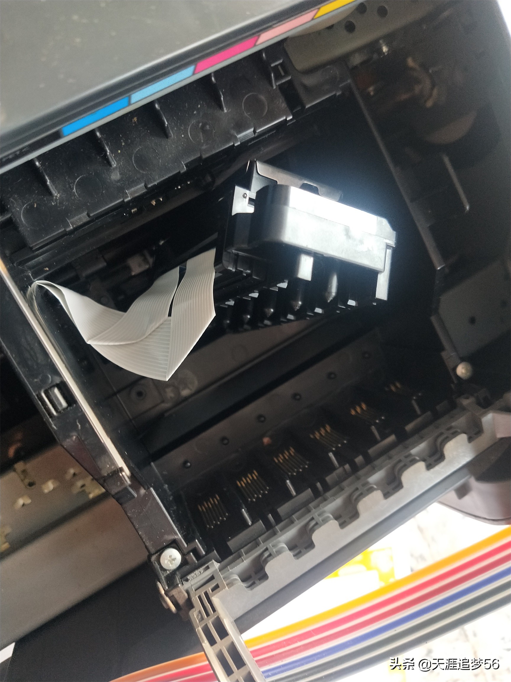 爱普生l1300喷头拆卸方法,爱普生620f打印机怎么拆卸喷头