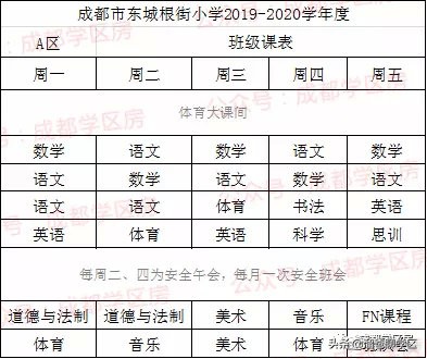 幼儿园课后延时兴趣班课程表,公立小学免费课程