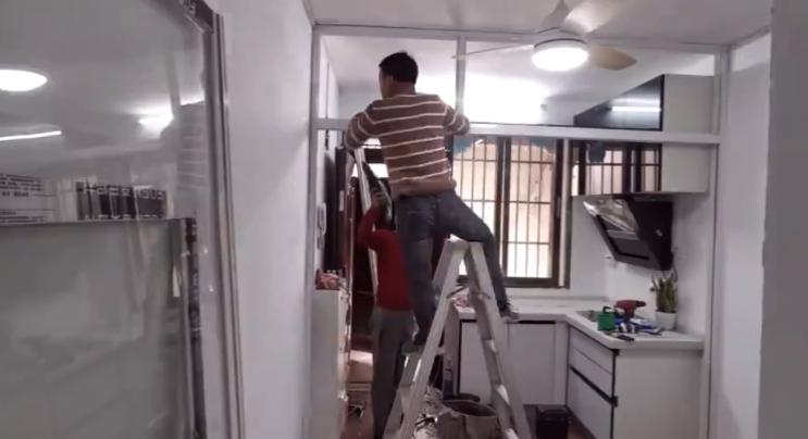 二手房翻新改造小户型45平方,人生第一套房25平米