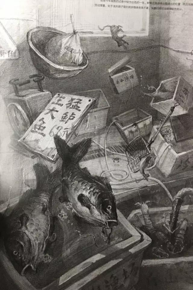 清华美院素描高分卷怎么画,清华美院高考素描