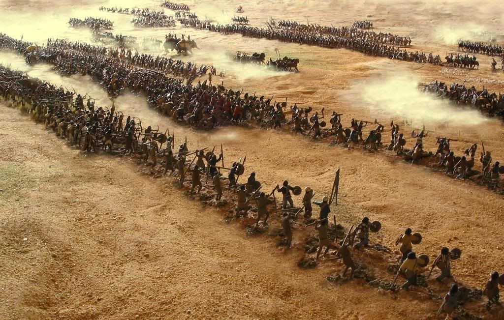 历史上真实的古代战争图解,真实的十大古代战争