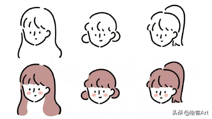 手绘画情侣头像ins高级质感,情侣头像双人ins高级质感手绘