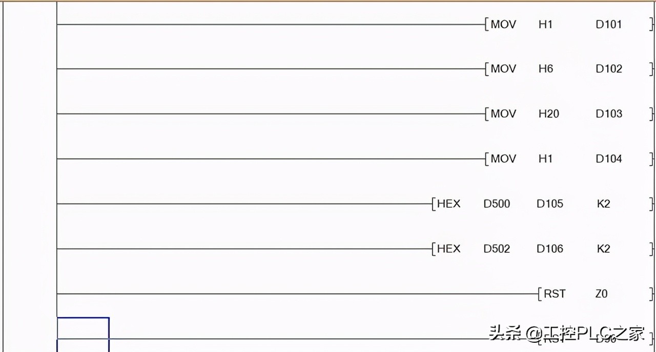 三菱plc编程实例简单电梯,三菱plc与台达变频器485通讯程序